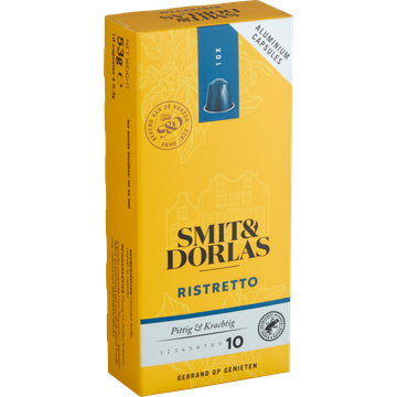 Smit & Dorlas Ristretto Koffiecups 10 Stuks