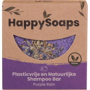 HappySoaps - Shampoo Bar - Purple Rain 1 x 70 g