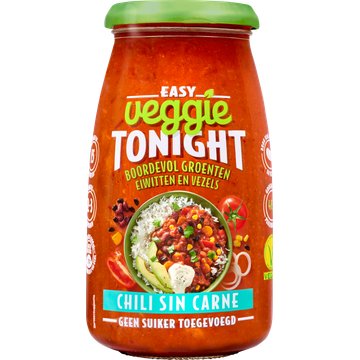 Easy Veggie Tonight Chili Sin Carne 505 g