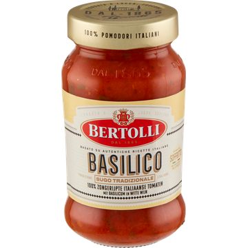 Bertolli Sugo Tradizionale Basilico Pastasaus 400 g