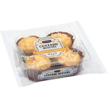 Jumbo Custard Muffins 180 g