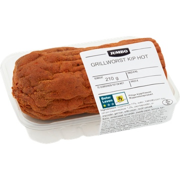 Jumbo Grillworst Kip Hot ca. 225 g