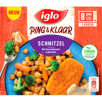 Iglo Ping & Klaar Schnitzel 390 g