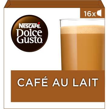 NESCAFÉ Dolce Gusto, Café au Lait, 16 capsules, 160 gr