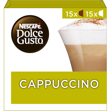 NESCAFÉ Dolce Gusto, Cappuccino, 30 capsules, 349,5 gr