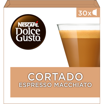 NESCAFÉ Dolce Gusto, Café Cortado Espresso, 30 capsules, 189,4 gr