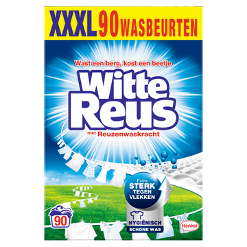 Witte Reus Waspoeder 4.95 kg - 90 Wasbeurten