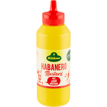 Kühne Habanero Mustard Hot Chili 255 g
