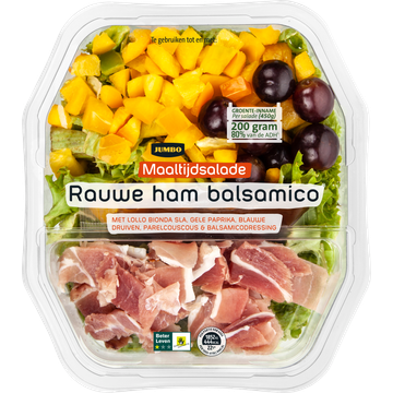 Jumbo Maaltijdsalade Rauwe Ham Balsamico 450 g