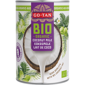 Go-Tan Kokosmelk Biologisch 400ml