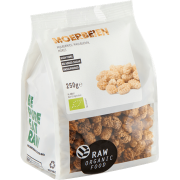 Raw Organic Food Moerbeien 250 g