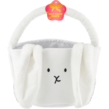Fluffy Mandje Konijn 3+
