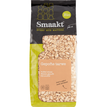 Smaakt Bio Gepofte Tarwe 150 g