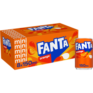 Fanta Orange Mini 8 x 150 ml
