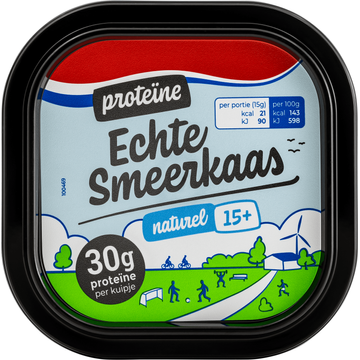 Echte Smeerkaas Proteïne Naturel 15+ 150 g