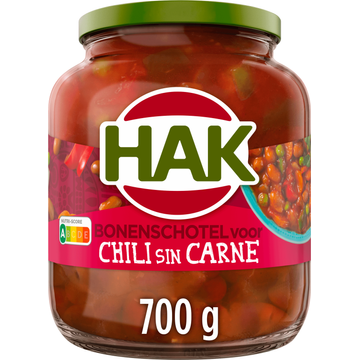 Hak Bonenschotel voor Chili sin Carne 700 g