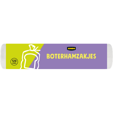 Jumbo Boterhamzakjes 120 Stuks