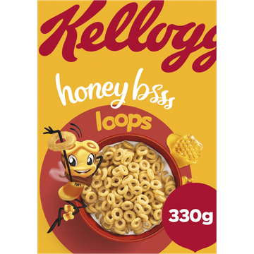 Kellogg's Honey Loops ontbijtgranen 330 g