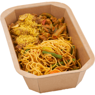 Jumbo's Verse Maaltijd Rijkgevulde Satéschotel 450 g
