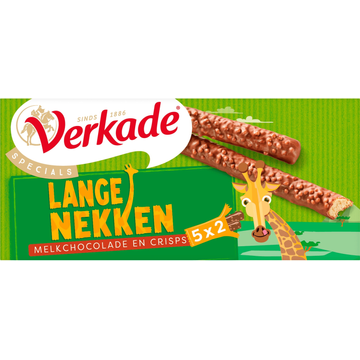 Verkade Specials Lange nekken koek melkchocolade 150 g