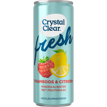 Crystal Clear Fresh Framboos Citroen 250ML