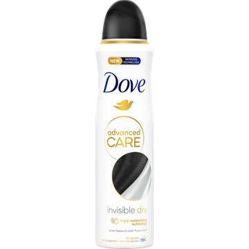 Dove Advanced Care Anti-Transpirant Deodorant Spray Invisible Dry 2 x 150 ml
