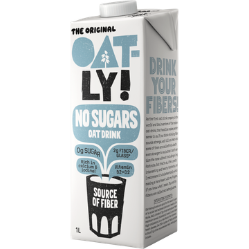 Oatly! The Original "No" Sugars Haver 1 L
