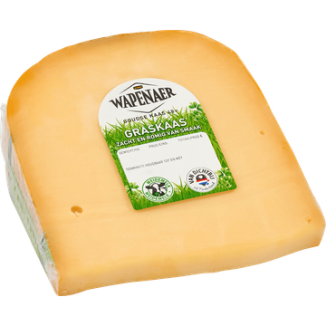 Jumbo Wapenaar Goudse Kaas 48+ Graskaas Stuk ca. 434 g