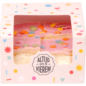 Jumbo Mini Tompouce Confetti 4 Stuks