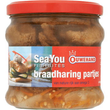 Braadharing partjes 180g