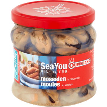 Mosselen in natuurazijn 355g