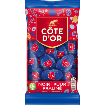 CÃ´te d'Or Paaseitjes Puur-Praline 100g