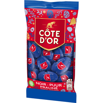 CÃ´te d'Or Paaseitjes Puur-Praline 100g