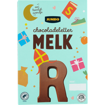 Jumbo Chocoladeletter Melk R 160 g