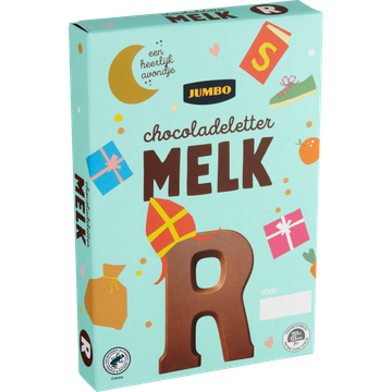 Jumbo Chocoladeletter Melk R 160 g