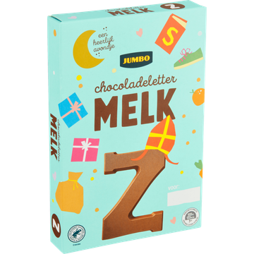 Jumbo Chocoladeletter Melk Z 160 g