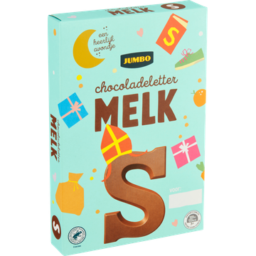 Jumbo Chocoladeletter Melk S 160 g
