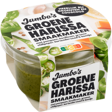Jumbo's Smaakmaker Groene Harissa 90 g