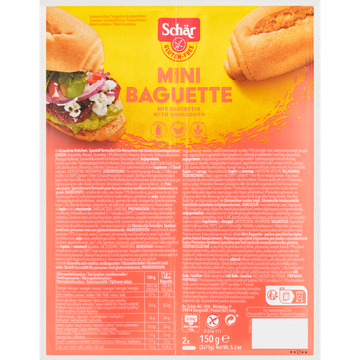 Schär  Mini Baguette Glutenvrij 2 x 75 g