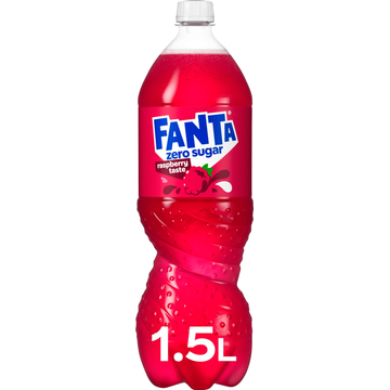 Fanta Raspberry zero sugar 1,5 L