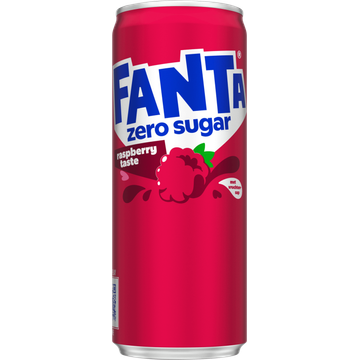 Fanta Raspberry zero sugar 250 ml