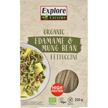 Explore Cuisine Organic Edamame & Mung Bean Fettuccine 200 g