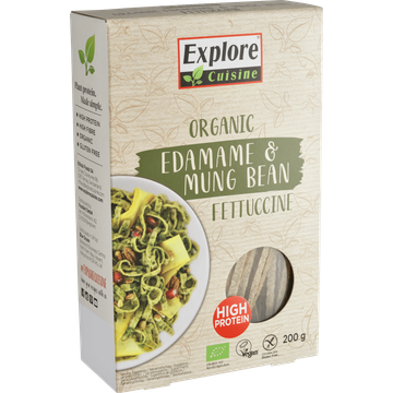 Explore Cuisine Organic Edamame & Mung Bean Fettuccine 200 g