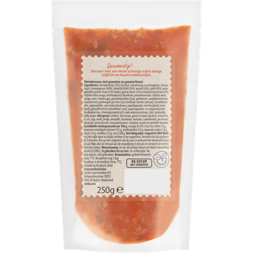 Jumbo's Groente Bolognese Pastasaus 250 g