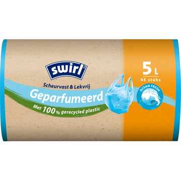Swirl Vuilniszakken met Ocean 5 liter 45 stuks