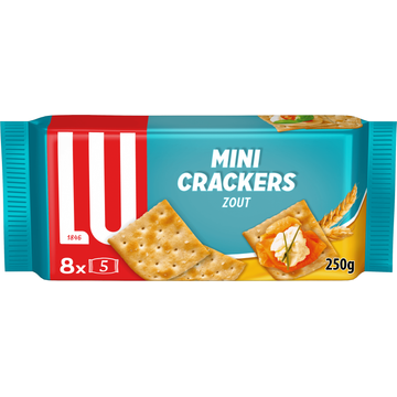 LU Mini Crackers Zout 8 x 5 Stuks 250g