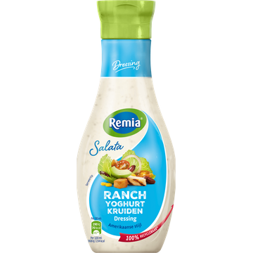 Remia Salata Ranch Yoghurt Kruiden Dressing 250 ml