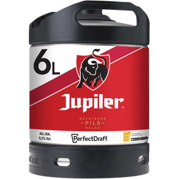 Jupiler Belgische Pils Bier Kan 6 L