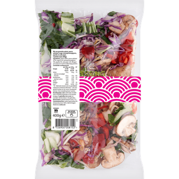 Jumbo Japanese Wokmix met Paksoi en Kastanjechampignon 400 g