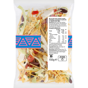Jumbo Mexicaanse Rauwkost met Bonenmix 150 g